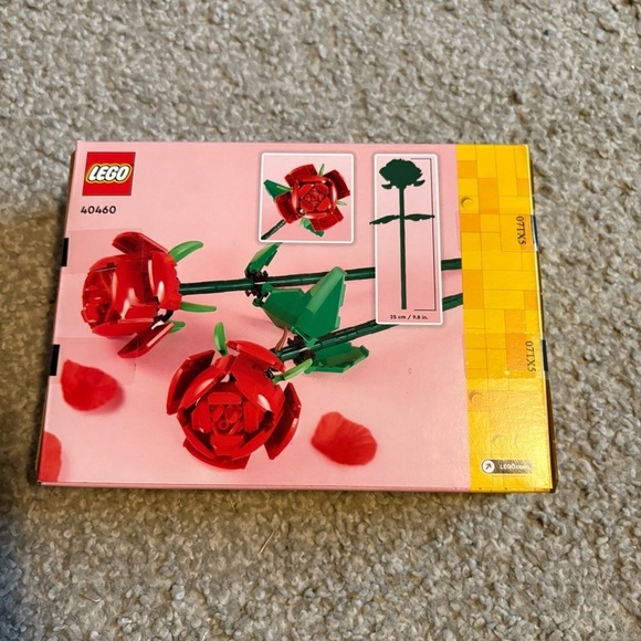Lego Botanical # 40460 Red Rose Flower Gift for Valentine’s Day Brand New Sealed - Picture 3 of 3